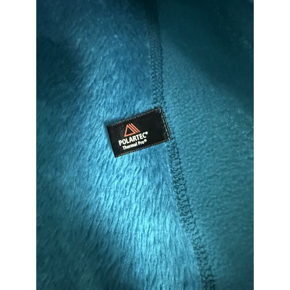 Patagonia Women's R3 Hi-Loft Hoodie Fleece Jacket Turquoise Size M Full Zip - Picture 5 of 16